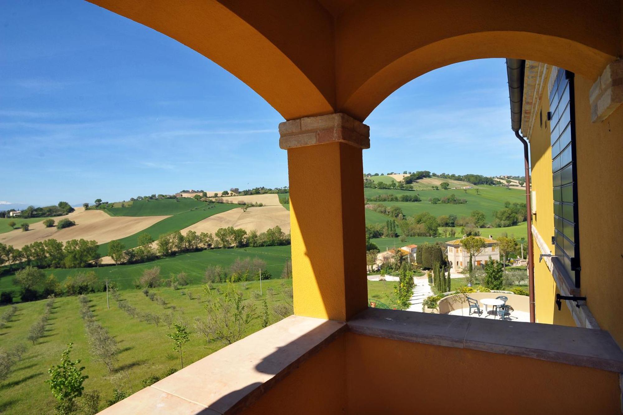 Villa Scuderi Recanati Exterior foto